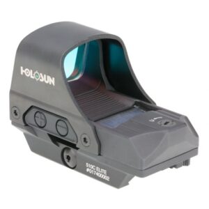 Holosun, Green Multi-Reticle, 7075 Aluminum, Open, Solar, Shake Awake, Rifle HE510C-GR