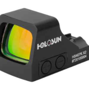Holosun, Red 6MOA Dot, 7075 Aluminum, Open,  Shake Awake, Compact Pistol